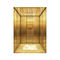 Pvc-van de de Cabinedecoratie van de Vloerlift het Titanium Gouden Hairline Roestvrij staal