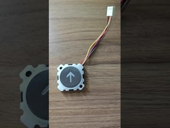 Liftonderdelen Lift sluiten deurknop / Ronde Braille Liftknop DC 12-36V