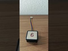 A Closer Look: Square Elevator Arrow Push Button With Good Touch Sense For Elevator Parts