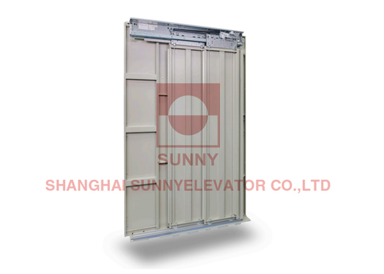 Vlekkeloos staal 2 panelen zijdelinge opening lift landing deur