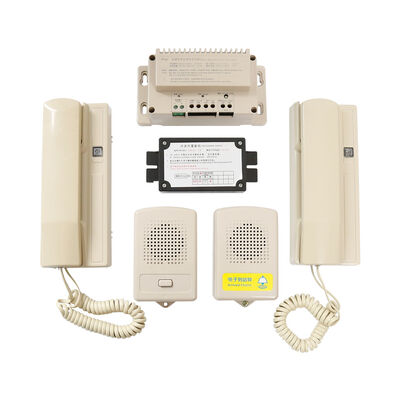 DC6V / DC12V Vijfweg Intercom Drie Weg Intercom Serie Voor Lift Onderdelen