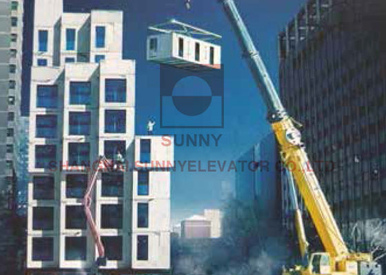 De Bouwlift van de hoge snelheidslift met 120m/min Snelheid 1600/2000kg Lading en ≤200m Reishoogte