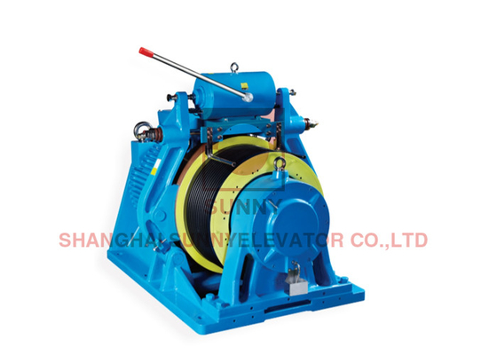 Trommelrem zonder tandwiel trekmachine voor lift met AC110V/DC110V remspanning