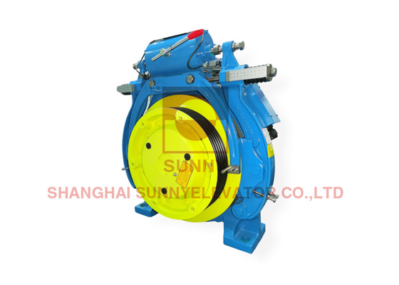 Gealarmloze tractie-machine voor 400 mm-schaaf 32 polen blokrem DC110V remspanning 6300kg-1600kg Capaciteit