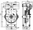 De bidirectionele van de Machineroomless van de Liftgouverneur van het de Kabelwiel Diameter Ф240mm, Ф200mm