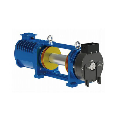 220/380V Permanent Magnet Synchrone Gearless Traction Machine voor Villa Passagierslift met 320~450KG belasting