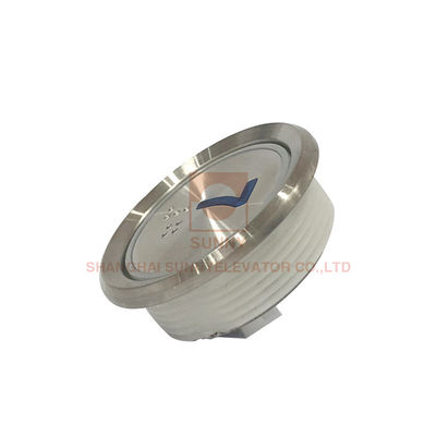 12-24 V LED-liftknop met roestvrijstalen frame en Φ45x20 mm