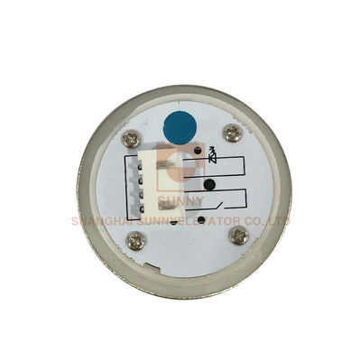 12-24 V LED-liftknop met roestvrijstalen frame en Φ45x20 mm