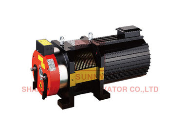 van de Liftdelen van 380V IP41 de Motor van de de Tractiemachine van Gearless met Katrolschijf Ø240mm