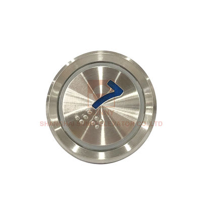 12-24 V LED-liftknop met roestvrijstalen frame en Φ45x20 mm