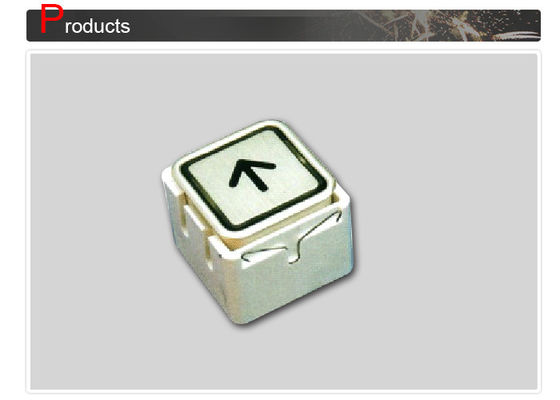 De vierkante Drukknop van de Liftpijl met Goede Aanrakingsbetekenis voor Liftdelen